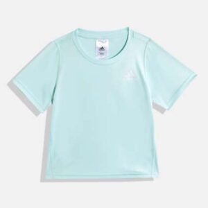 ADIDAS Girls Logo Aeroready Tshirt