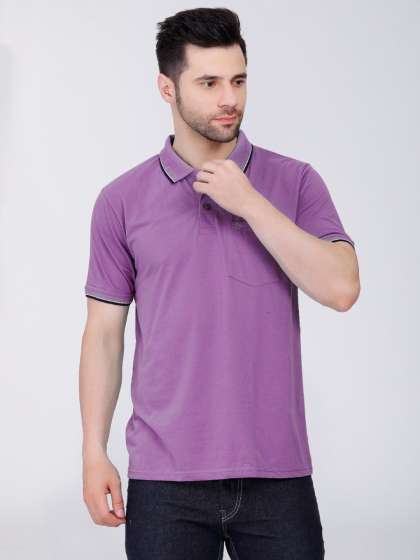 ARRAY Men Polo Collar Pockets Tshirt with Mask