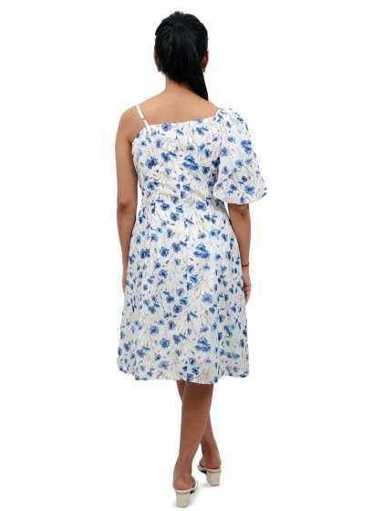 BELLO DONA CLOTHING Women Floral Printed ALine Mid