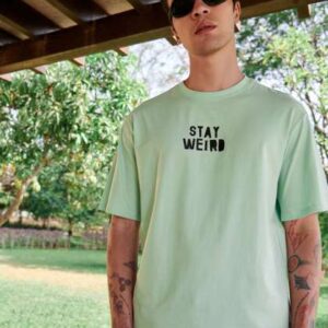 Bewakoof Men Typography Oversized Tshirt