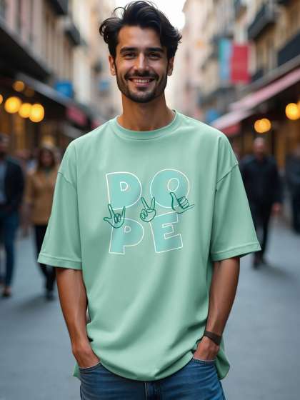 Bewakoof Men Typography Printed Round Neck Pure Co