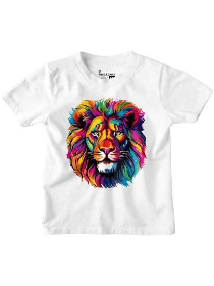 BonOrganik Boys Graphic Printed Round Neck Cotton