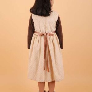 CALYX CLOTHING Girls Polka Dot Printed Fit  Flare