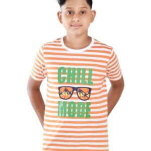 Clothe Funn Boys Pack Of 2 Typography Printed Tshi