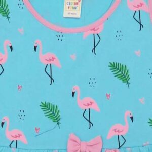 Clothe Funn Girls Conversational Fit Flare Dress