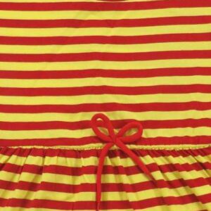 Clothe Funn Girls Cotton Striped ALine Dress