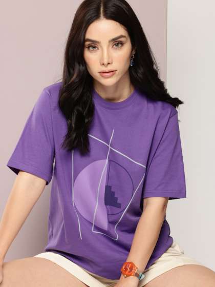 DILLINGER Printed Oversized Pure Cotton Tshirt
