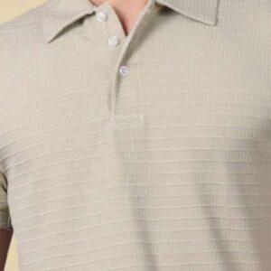 Divra Clothing Men Polo Collar Slim Fit Tshirt