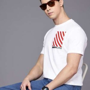 Ducati Pure Cotton Graphic Printed Tshirt