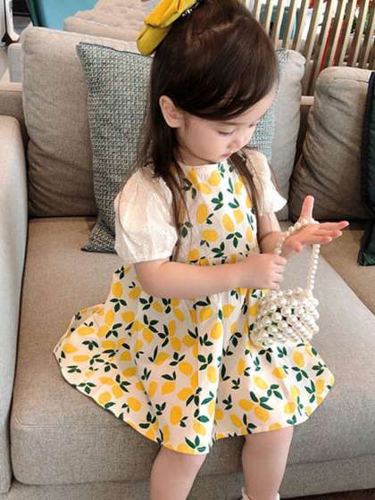 FOREVER FRIDAY Women Floral Print Puff Sleeve ALin