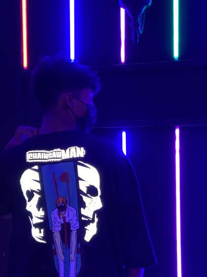 Fmagnet Clothing Chainsawman Oversize Reflective T