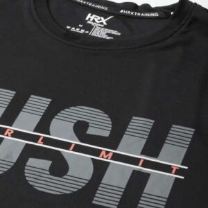 HRX by Hrithik Roshan Typography Printed RapidDry