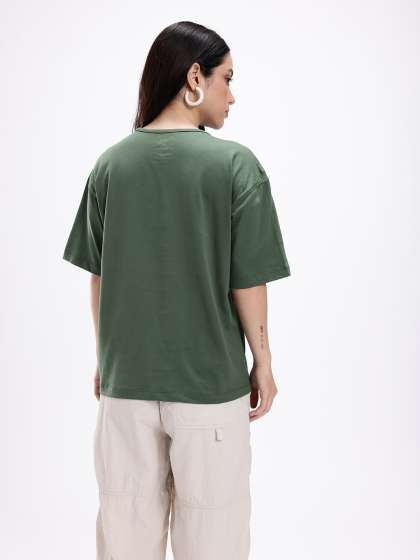 Kook N Keech DropShoulder Sleeves Oversized Pure C