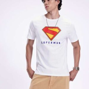 Kook N Keech Superman Printed Pure Cotton Tshirt