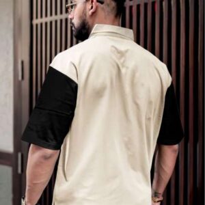 Maniac Men Typography Printed Polo Collar Cotton O