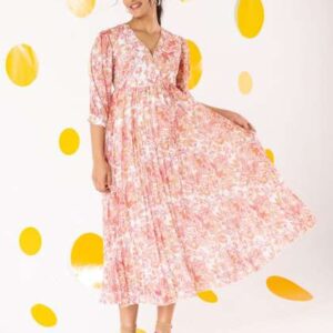 Polago Clothing Ethnic Motifs Print Georgette Empi
