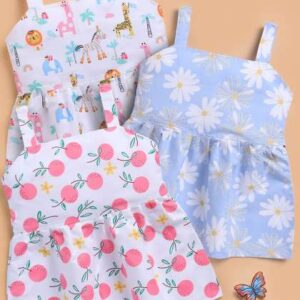 Toonyport KidsGirls Floral Print Fit Flare Dress