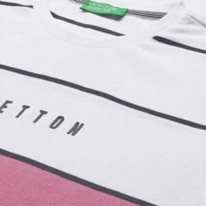 United Colors of Benetton Men Pure Cotton Striped